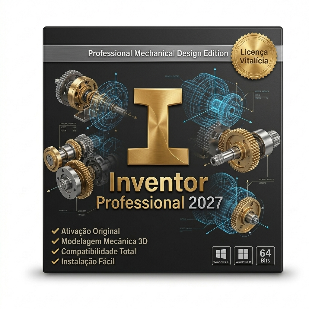 Autodesk Inventor Professional 2027 Original | Vitalício | Windows
